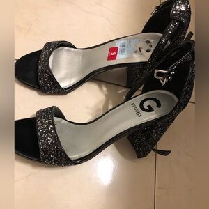 G by guess glitter sandles
